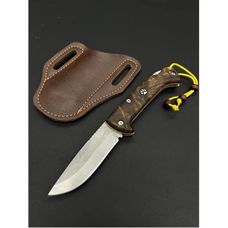 N690 Böhler Çelik Kök Ceviz 20 Cm